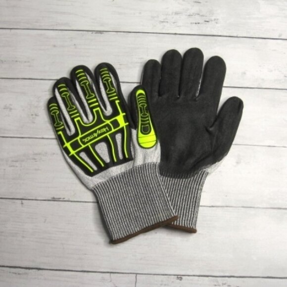 HexArmor Men's Size XL Work Gloves Cut Puncture Resistant Rubber Coated - Picture 3 of 11
